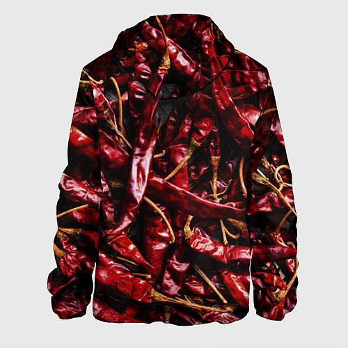 Мужская куртка Перчики чили / 3D-Белый – фото 2
