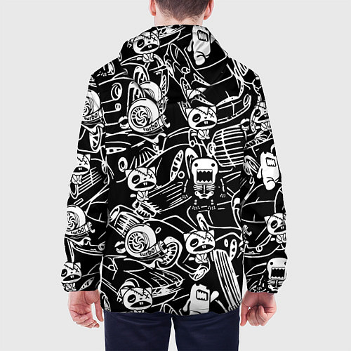 Мужская куртка JDM Pattern / 3D-Черный – фото 4