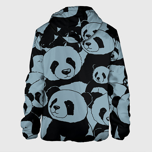 Мужская куртка Panda summer song / 3D-Белый – фото 2