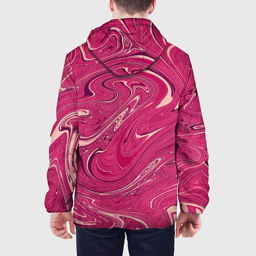 Мужская куртка Яркая волна / 3D-Черный – фото 4