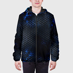 Куртка с капюшоном мужская ЛУЧШАЯ БРОНЯ, цвет: 3D-черный — фото 2