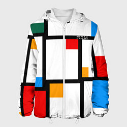 Куртка с капюшоном мужская Как свитер из 80х FIRM, цвет: 3D-белый