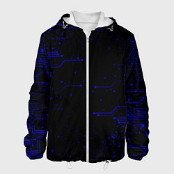 Мужская куртка Абстрактный цифровой фон