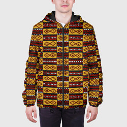 Куртка с капюшоном мужская Образ Чимина, цвет: 3D-черный — фото 2