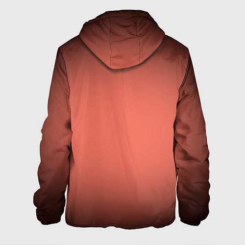 Мужская куртка Коралловый градиент / 3D-Черный – фото 2