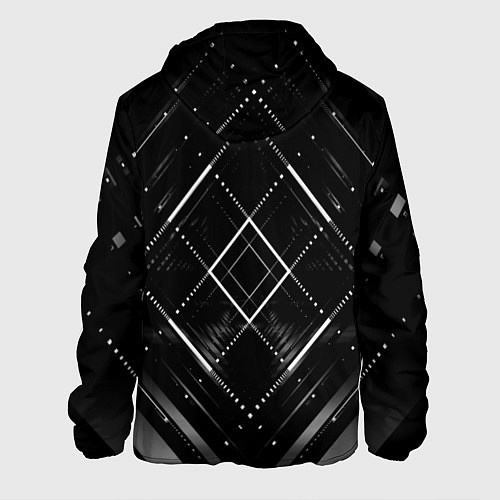 Мужская куртка Hexagon Black / 3D-Белый – фото 2