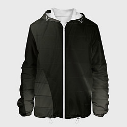 Мужская куртка Чёрные геометрические металлические листы