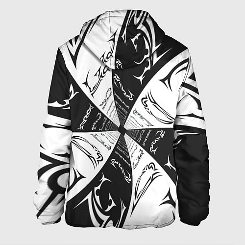 Мужская куртка Tribal tunnel / 3D-Белый – фото 2