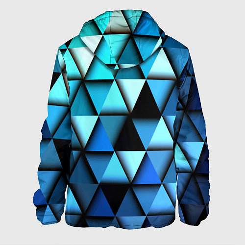 Мужская куртка Blue triangle / 3D-Белый – фото 2