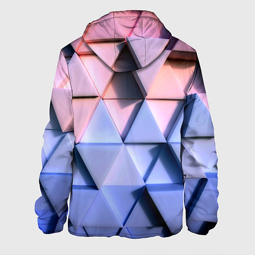 Мужская куртка Triangle gradient / 3D-Черный – фото 2