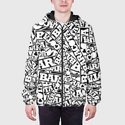 Куртка с капюшоном мужская Baracota Stickers, цвет: 3D-черный — фото 2