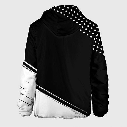 Мужская куртка Bring Me the Horizon и рок символ на темном фоне / 3D-Черный – фото 2