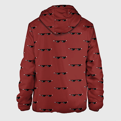 Мужская куртка Вот Это Да Красный / 3D-Черный – фото 2
