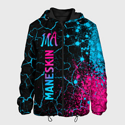 Мужская куртка Maneskin - neon gradient: по-вертикали