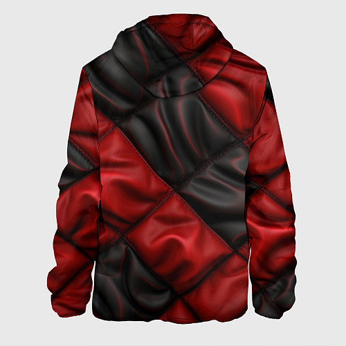 Мужская куртка Red black luxury / 3D-Белый – фото 2