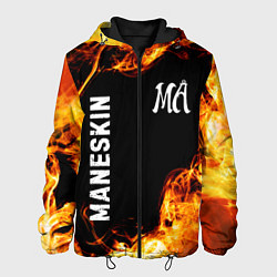 Мужская куртка Maneskin и пылающий огонь