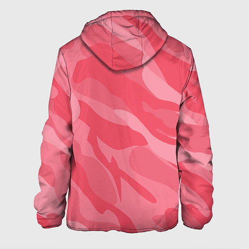 Мужская куртка Pink military / 3D-Белый – фото 2