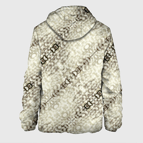 Мужская куртка Жемчужная россыпь / 3D-Белый – фото 2