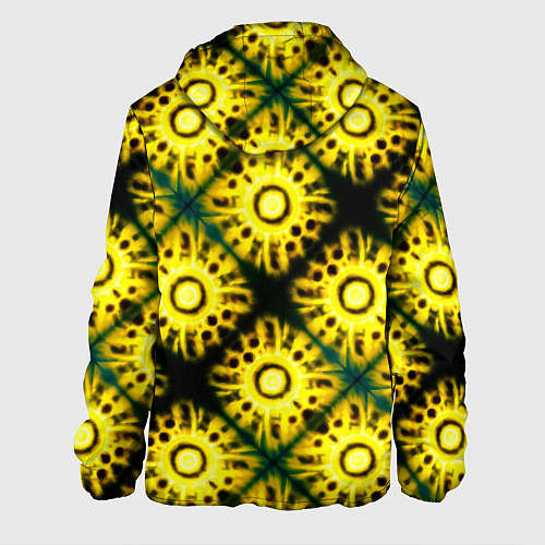 Мужская куртка Солнечные подсолнухи / 3D-Белый – фото 2