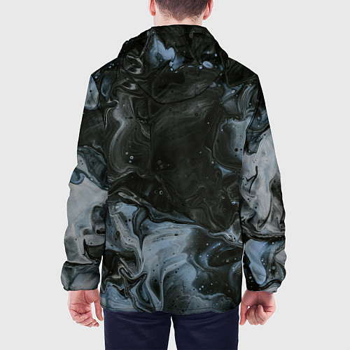 Мужская куртка Тьма и лёд / 3D-Черный – фото 4