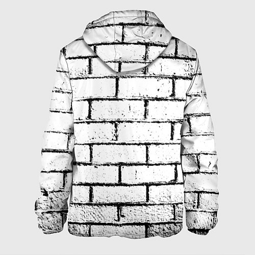 Мужская куртка White wall / 3D-Белый – фото 2