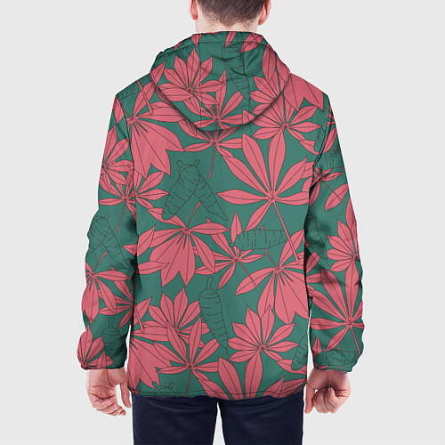 Мужская куртка Pink nature / 3D-Черный – фото 4