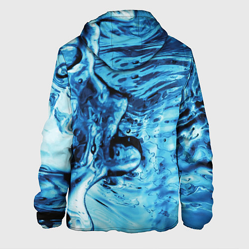 Мужская куртка Водная фантазия / 3D-Белый – фото 2