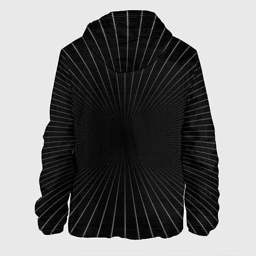 Мужская куртка Сетка пространства чёрный фон / 3D-Черный – фото 2