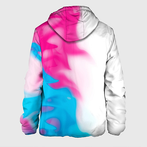 Мужская куртка Jeep neon gradient style: по-вертикали / 3D-Черный – фото 2