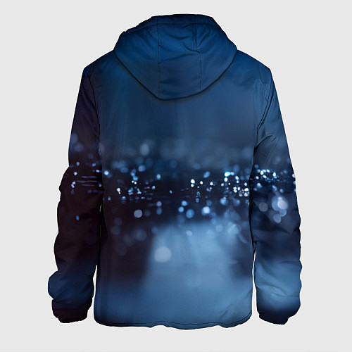 Мужская куртка Кубики льда с дымком / 3D-Белый – фото 2