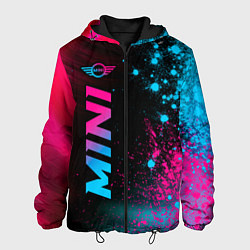 Мужская куртка Mini - neon gradient: по-вертикали