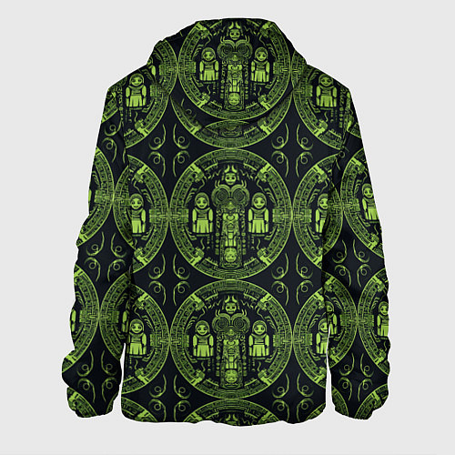 Мужская куртка Орнамент маори / 3D-Черный – фото 2