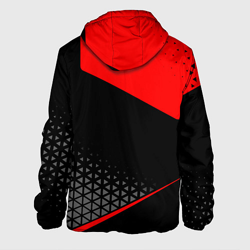 Мужская куртка Lexus - red sportwear / 3D-Белый – фото 2