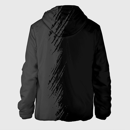 Мужская куртка Need for Speed glitch на темном фоне: по-вертикали / 3D-Черный – фото 2