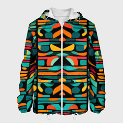 Мужская куртка Абстрактный красочный паттерн - мода