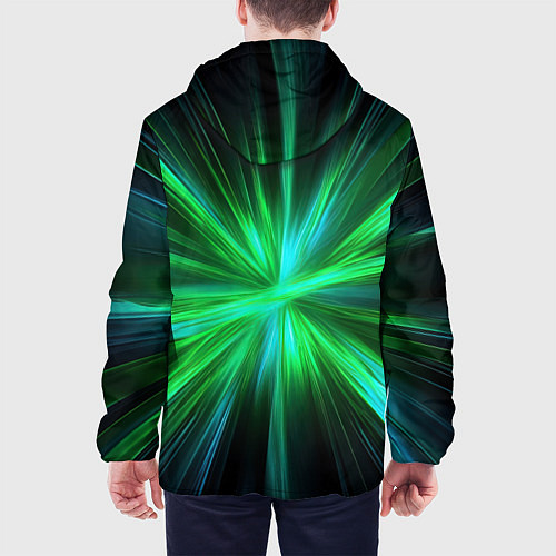 Мужская куртка Green light / 3D-Черный – фото 4