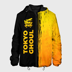 Мужская куртка Tokyo Ghoul - gold gradient: по-вертикали
