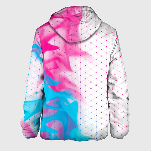 Мужская куртка Jaguar neon gradient style: по-вертикали / 3D-Черный – фото 2