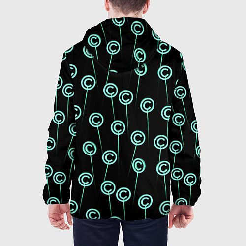 Мужская куртка Эмблемы авторского права / 3D-Черный – фото 4