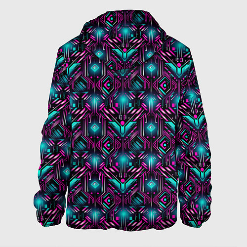 Мужская куртка Цифровой мир / 3D-Черный – фото 2