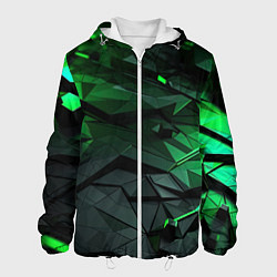 Мужская куртка Мир абстрактной зелени