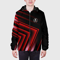 Куртка с капюшоном мужская Mass Effect N7 special forces, цвет: 3D-черный — фото 2