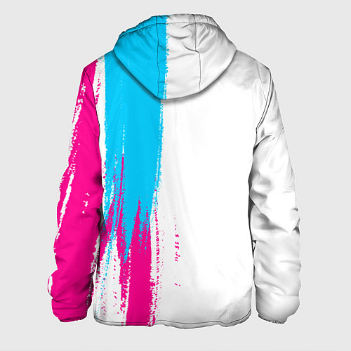 Мужская куртка Megadeth neon gradient style по-вертикали / 3D-Черный – фото 2