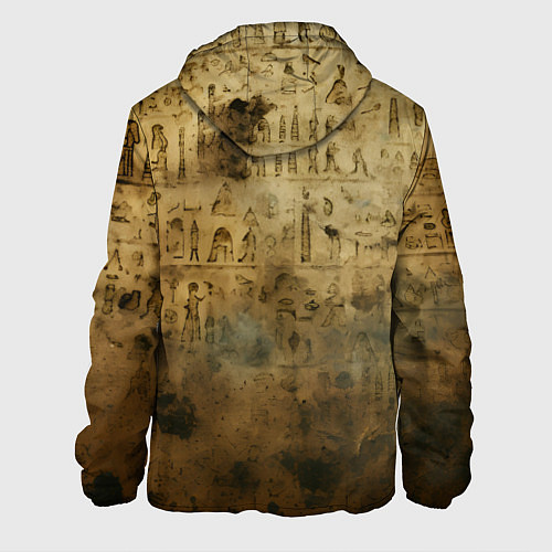 Мужская куртка Древний папирус / 3D-Черный – фото 2