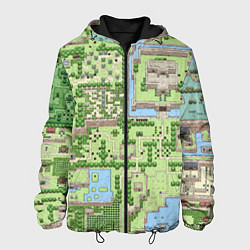 Мужская куртка Zelda: карта