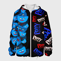 Куртка с капюшоном мужская Poppy Playtime games, цвет: 3D-белый