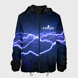 Куртка с капюшоном мужская Counter Strike - lightning, цвет: 3D-черный