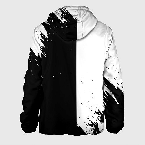 Мужская куртка Ramones краски абстракция / 3D-Белый – фото 2