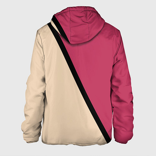 Мужская куртка Power бежево-розовый / 3D-Черный – фото 2