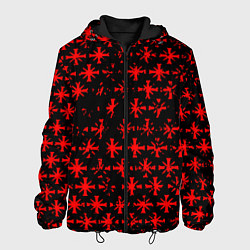 Куртка с капюшоном мужская Farcry текстура юбисофт гейм, цвет: 3D-черный